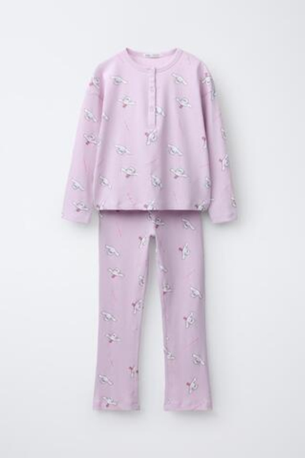 ZARA ПИЖАМА CINNAMOROLL © SANRIO, ЦВЕТ МАЛЬВЫ