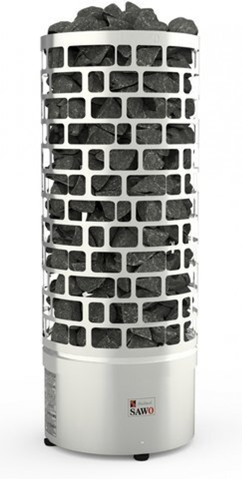 Электрическая печь Sawo Aries ARI3-60Ni2-P (6 кВт, нержавейка), выносной пульт (встроенный блок мощности, пульт покупается отдельно)