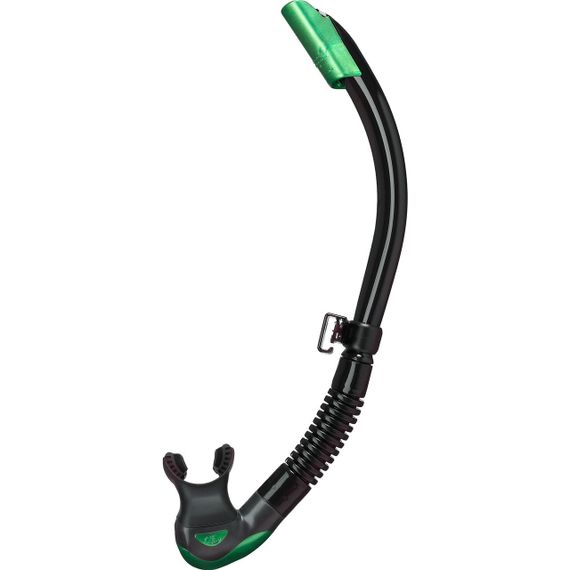 Трубка TUSA SP-0101 Platina II Hyperdry черный/зеленый