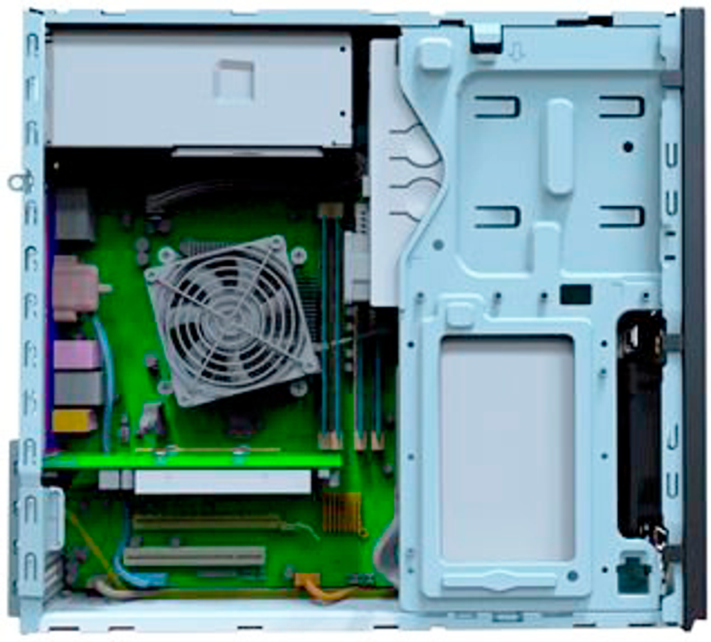 Корпус mATX Powerman EL501BK