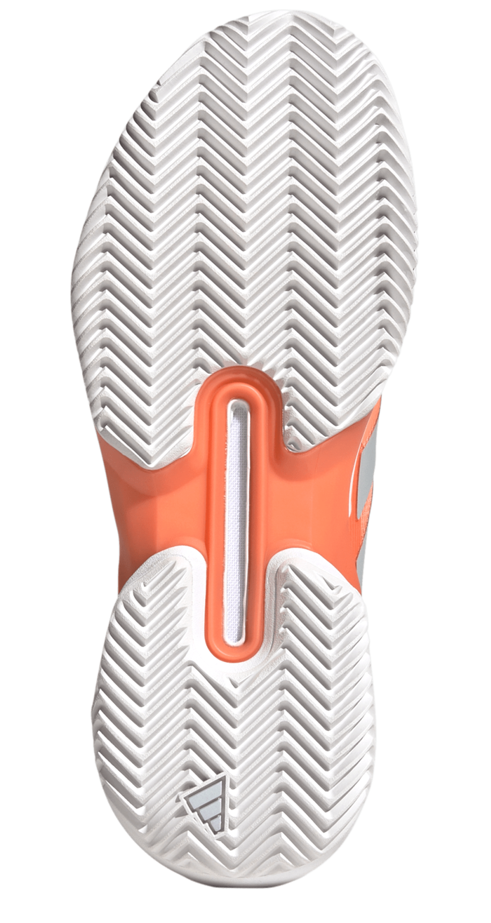 Женские Кроссовки теннисные Adidas Adizero Ubersonic 5 W CL - beam orange/grey/white