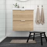 Коврик для ванной IKEA TOFTBO (ТОФТБО), Темно-бежевый, 40х60 см