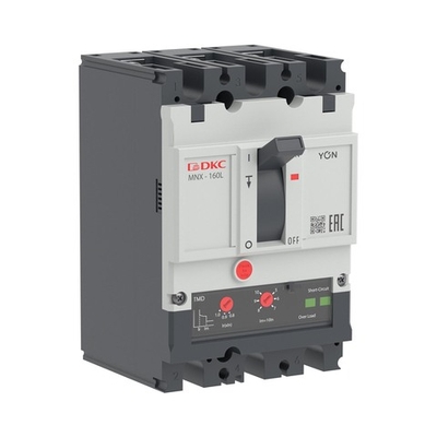 Авт. выкл. пост. тока YON pro MNX160L 3P 80A 50kA при DC750V расц. TMD DC