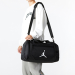 Jordan Large Capacity Polyester Gym Bag, Travel Bag, Luggage Bag Regular Unisex Black