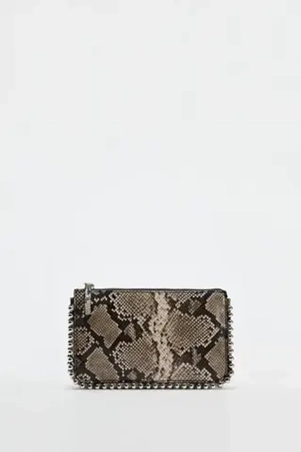 ZARA СУМКА С ЗАКЛЕПКАМИ, РАЗНОЦВЕТНЫЙ