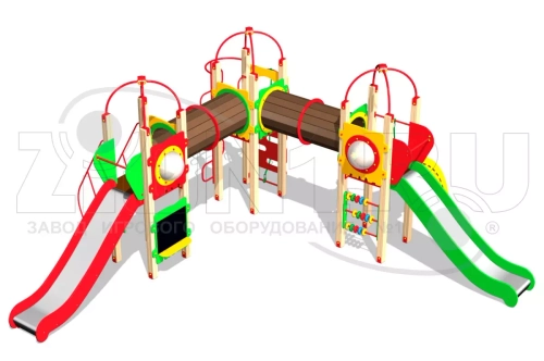 Детский игровой комплекс «Черный носорог»