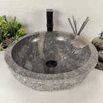Раковина из мрамора Erozy Grey EM-64529 46*46*15 0186