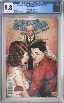 CGC Amazing Spider-Man: Renew Your Vows #5. Обложка 1. Состояние 9,8