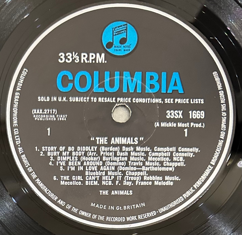 The Animals - The Animals (Англия 1964г.)