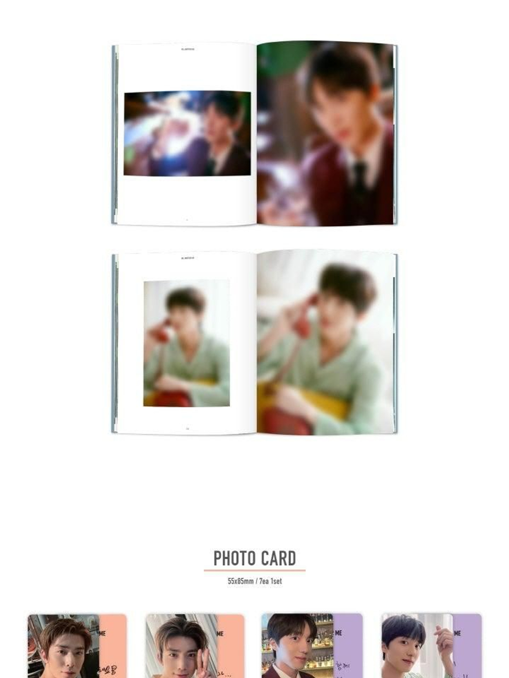 публикация SF9 - ME, ANOTHER ME HWI YOUNG & CHA NI's Photo Essay Set
