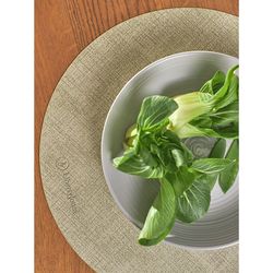 Набор из 4-х сервировочных салфеток Leanera, Ø35 см, мятные