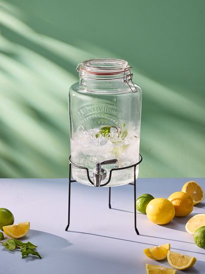 Диспенсер для напитков с подставкой maison jar, 5 л