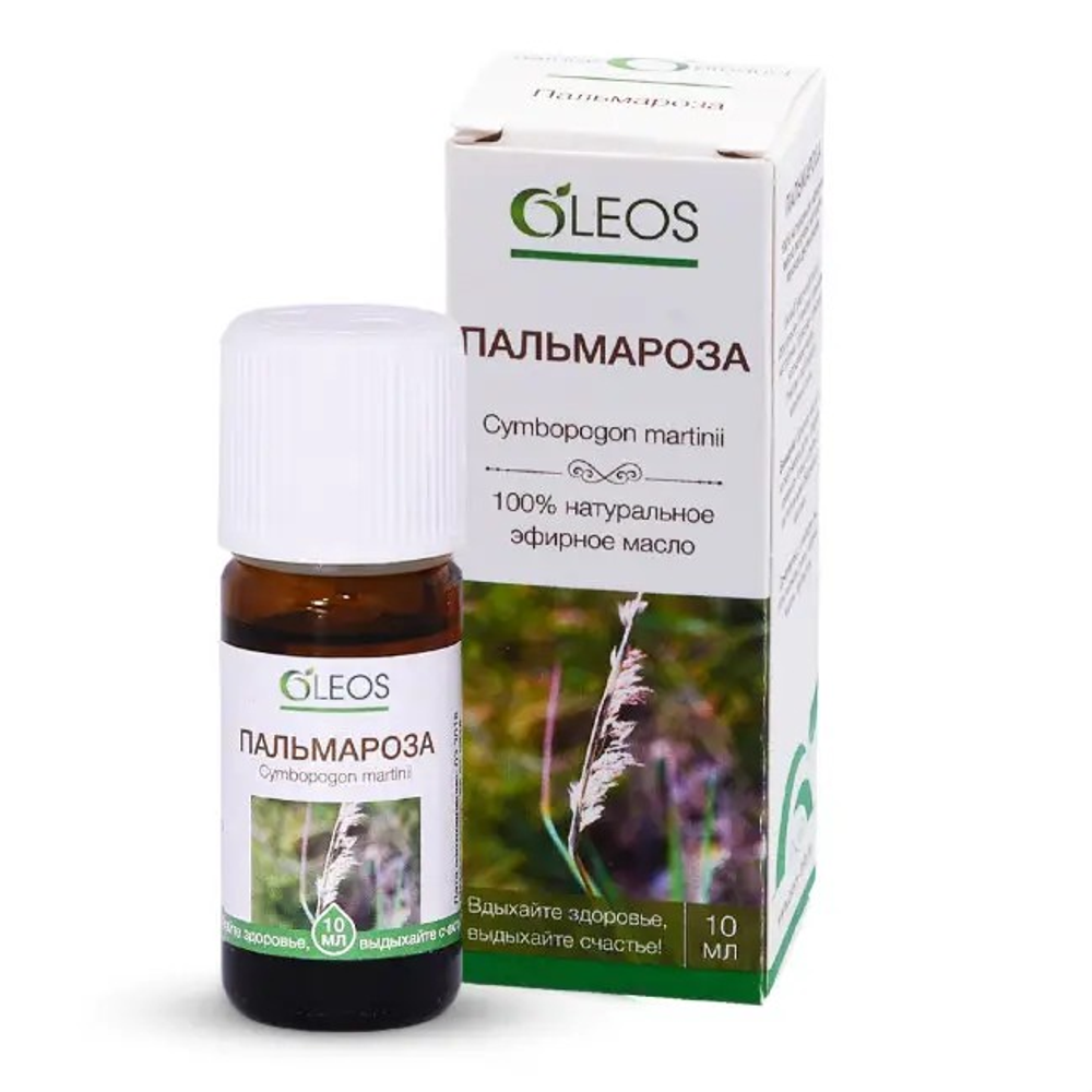 Масло эфирное Пальмароза, 10 мл  Oleos