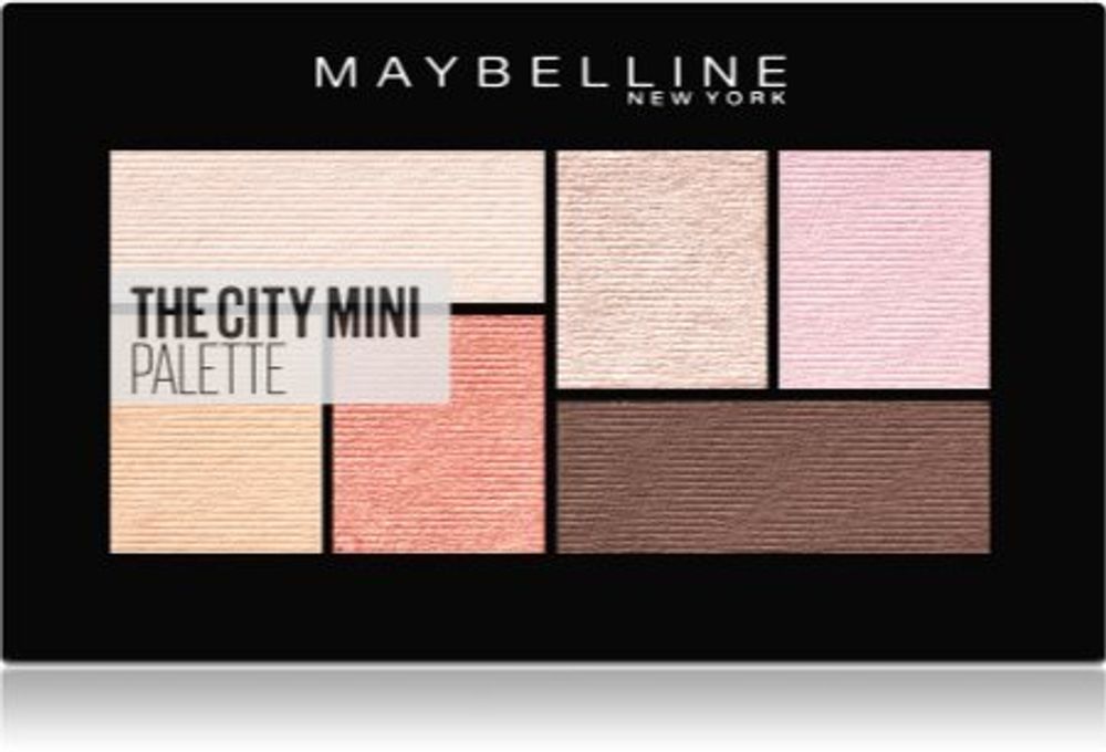 Maybelline палитра теней для век The City Mini Palette