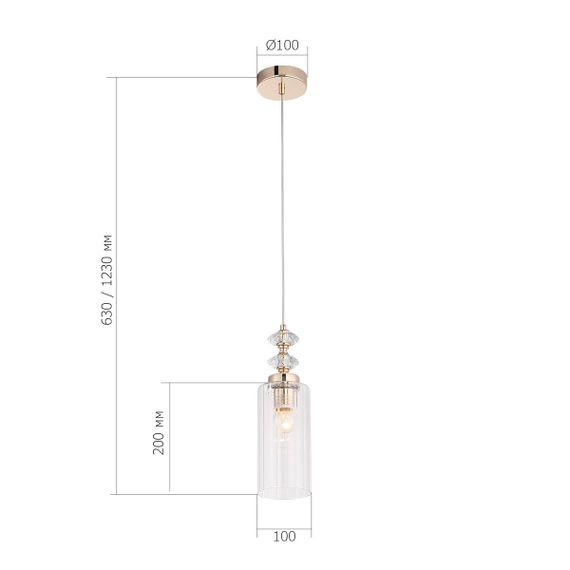 Подвесной светильник ST Luce Elegra SL1402.203.01