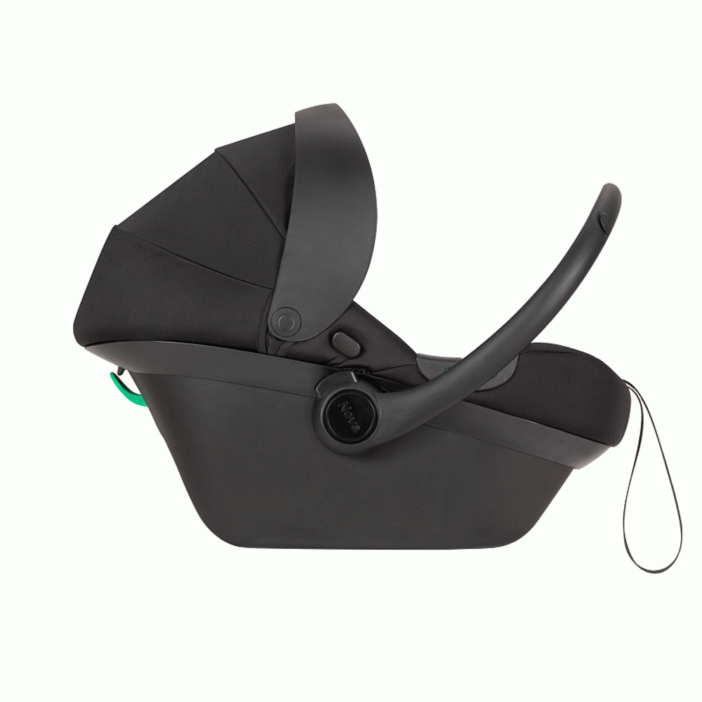 Коляска 3 в 1 Carrello Omega Plus CRL-6540 и автокресло Nova DK791 Black Line Cosmo Black