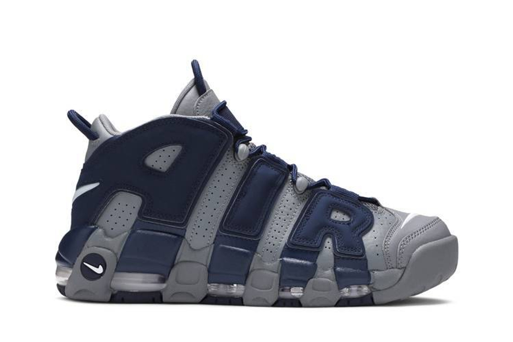 Кроссовки Nike Air More Uptempo "Cool Grey Midnight Navy"