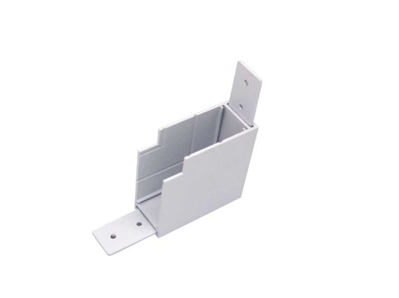 Соединитель PRO L-образный вертикальный Lightstar Teta 505136-ALU