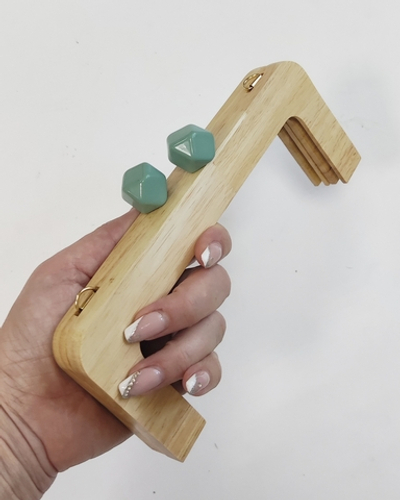 Фермуар деревянный Бежевый