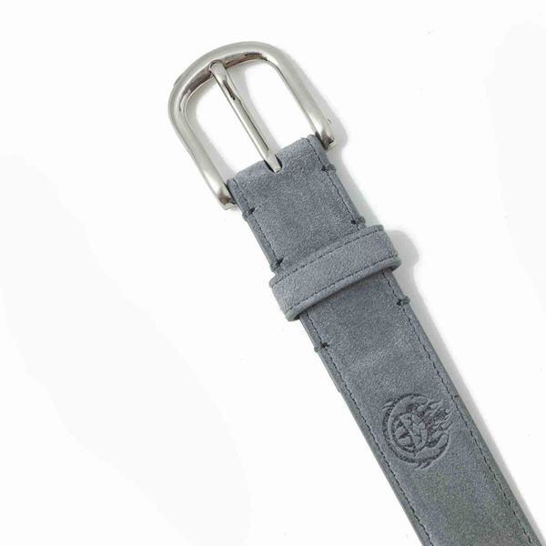 Ремень Suede серый - фото 2