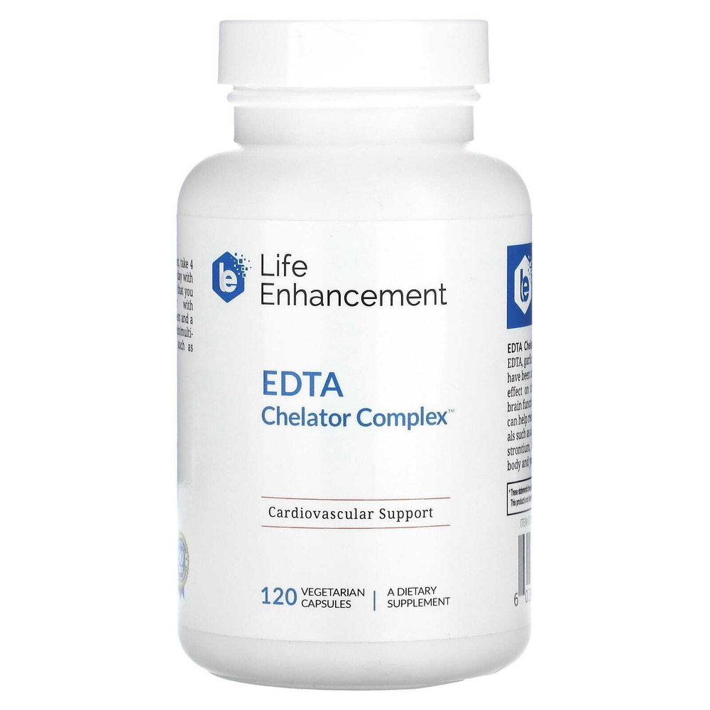 Life Enhancement, Chelator Complex™ с ЭДТК, 120 вегетарианских капсул