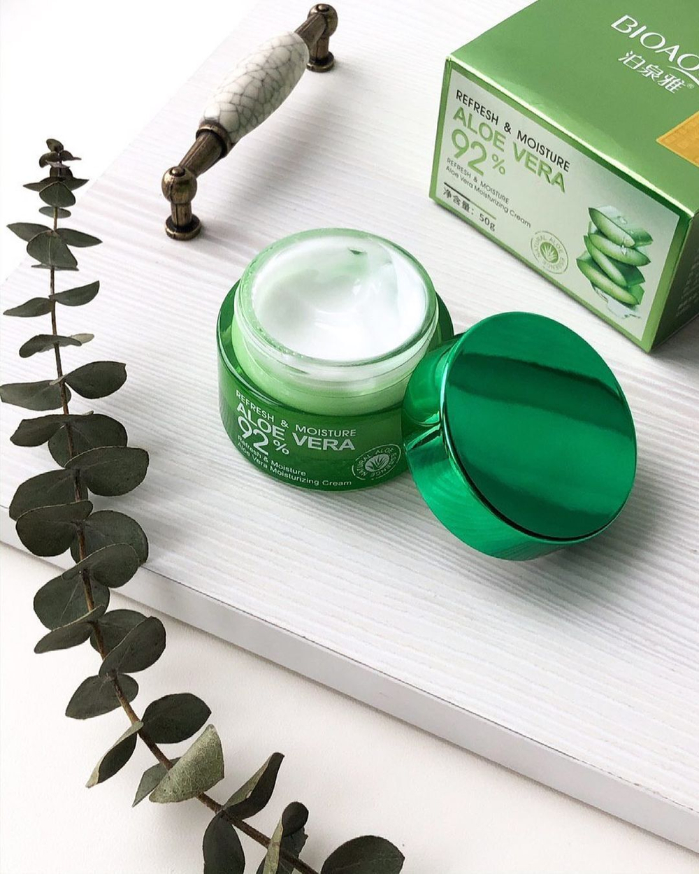 Увлажняющий крем для лица с алоэ вера, 50г