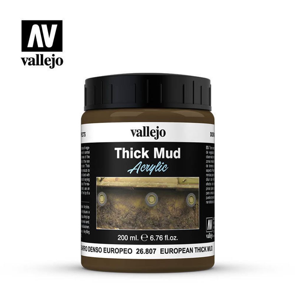 THICK MUD TEXTURES 807-200ML. EUROPEAN MUD