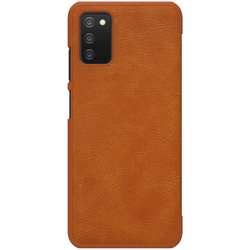 Кожаный чехол-книжка Nillkin Leather Qin для Samsung Galaxy A03s