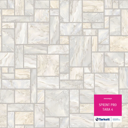 Линолеум Tarkett SPRINT PRO TARA 4, Ширина рулона: 3м