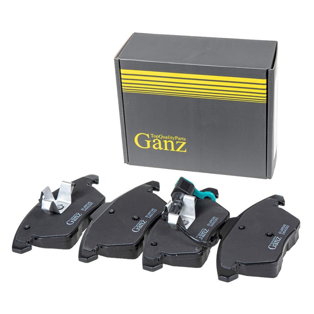 Колодки GANZ передние PEUGEOT 307 (2001-2007) / 308 2007- Арт.:GIJ09245