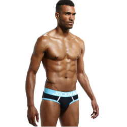Мужские трусы брифы черные JOCKMAIL JM2048-2