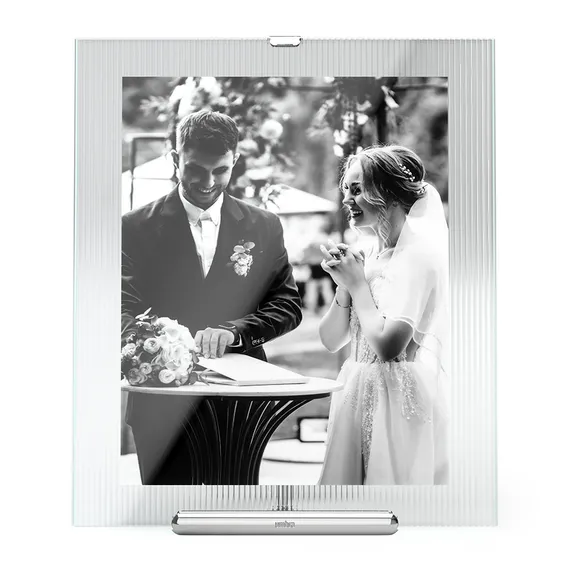 Фоторамка flute, 26х30 см, хром