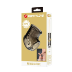 Дымчатая насадка на пенис и мошонку (Цвет: дымчатый)