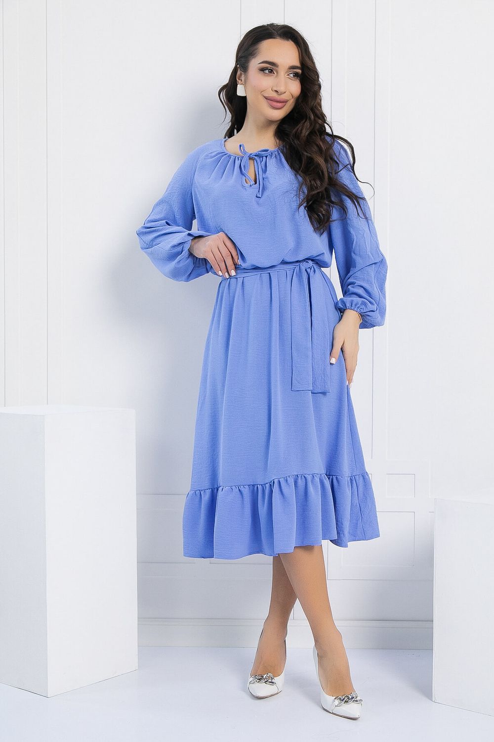 Платье Алания (голубое) П12997-10М LT Collection