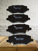 Колодки тормозные передние 3500310U2230F01 для JAC S3, S5