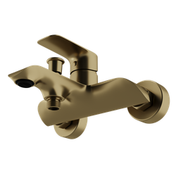 Смеситель для ванны с душем STWORKI Копенгаген S42100GM матовое золото