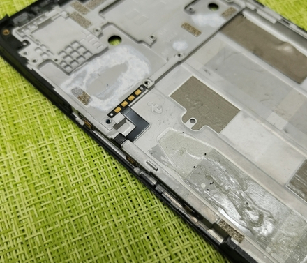 Infinix Note 12 NFC (X663D) (G88) - рамка дисплея + динамик слуховой + сетка динамика + шлейф кнопок (ORIG-SP)