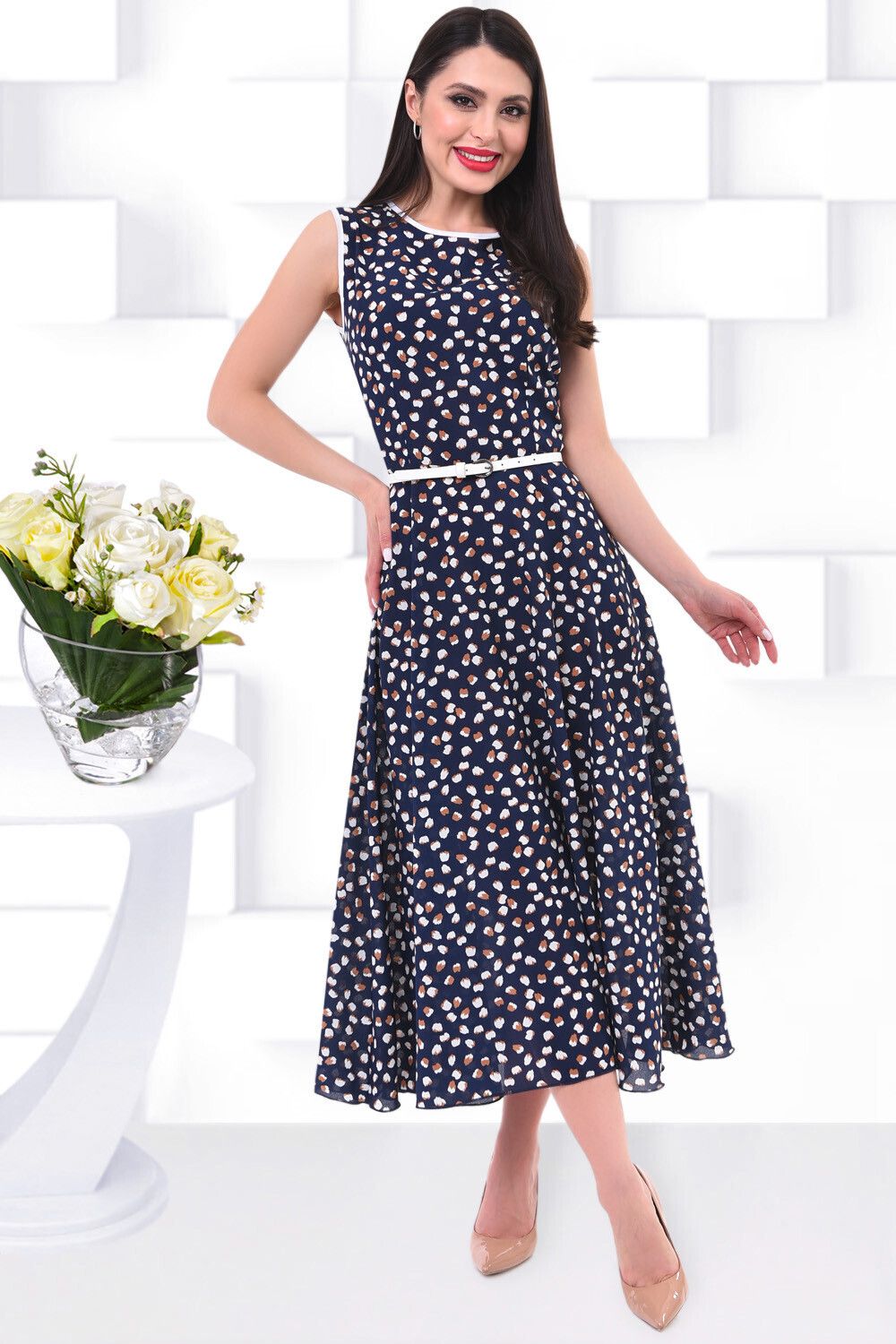 Платье Атмосфера (поп-корн дарк) Brividi (Акция)