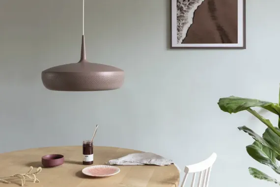 Плафон Umage Clava Dine Ø43х28 см, коричневый