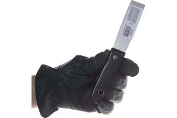 Шпательная стальная лопатка SPARTA 25 мм, полированная, пластмассовая ручка// 852305