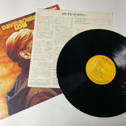 Винтажная виниловая пластинка LP David Bowie Low (Japan 1982) (No Obi) Breaking Glass