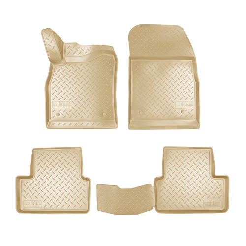 Ковры в салон Norplast/Unidec для Opel Astra в кузове J (2010-)Полиуретан,Бежевый, арт.NPL-Po-63-10-B