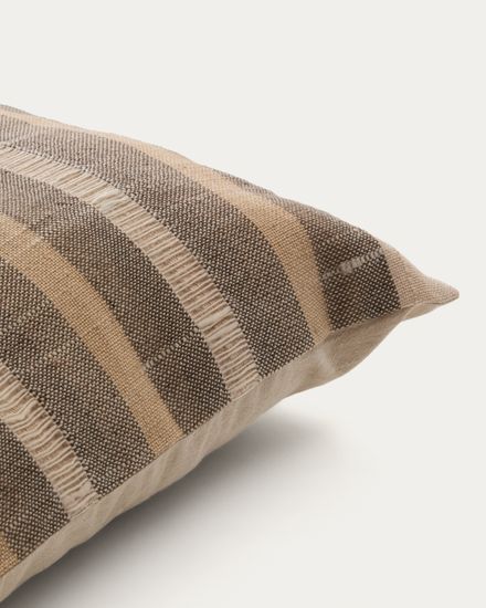 Awen Чехол на подушку из хлопка с полосками, разноцветный 45 x 45 см