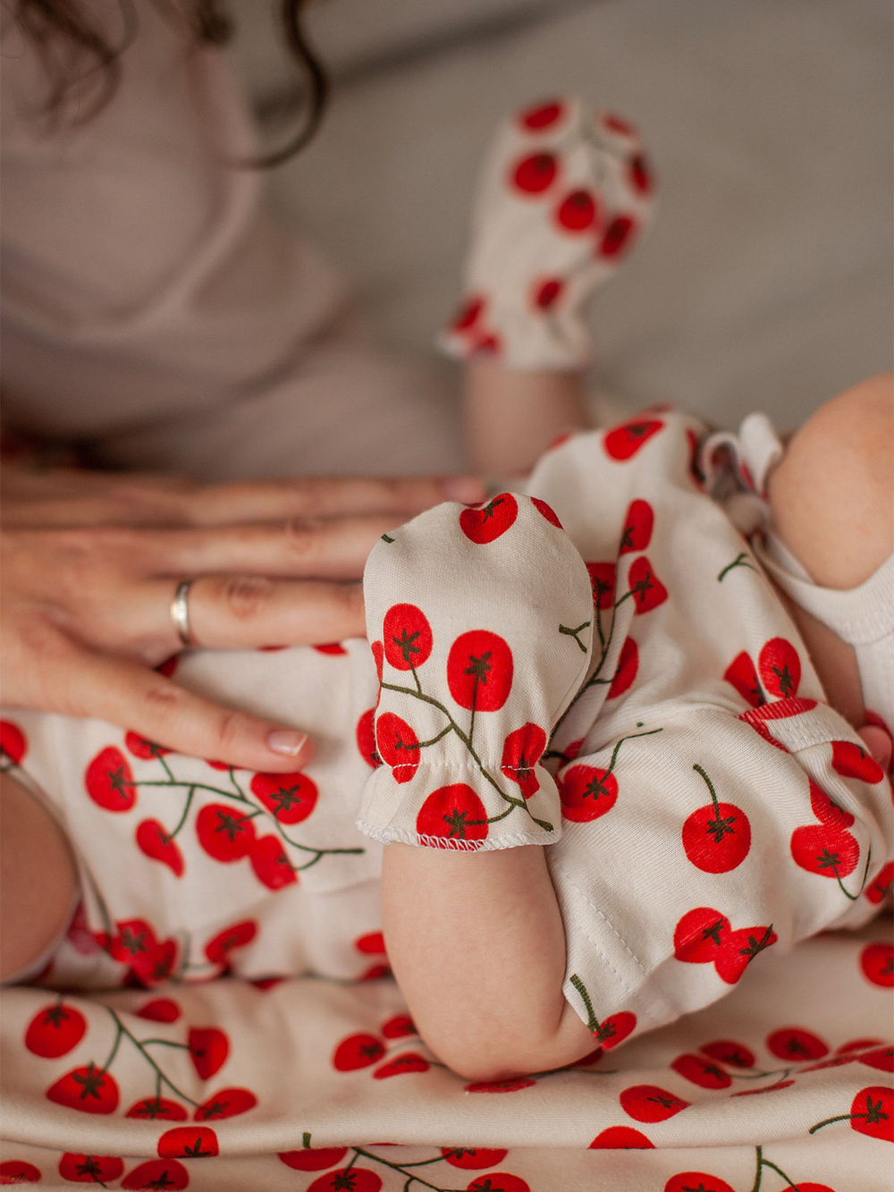 Боди Mjölk Cherry Tomatoes, уценка