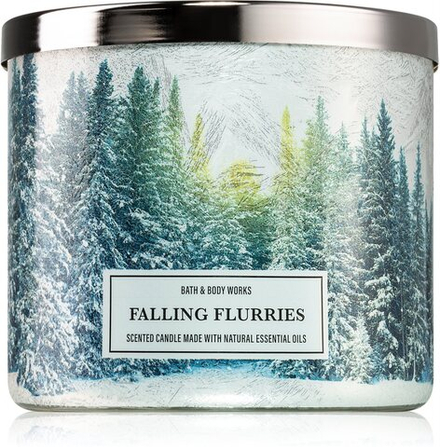 Bath & Body Works Falling Flurries - ароматическая свеча И. /   411  g  / GTIN 667557892986