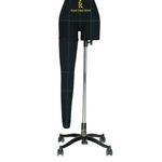 Нога для манекена Моника, размер 44 тип фигуры Прямоугольник, черная