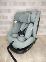 Автокресло детское Indigo E-Tron ISOFIX I-SIZE группа 0/1/2/3 (0-36) зеленый
