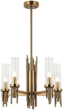 Люстра на штанге 5*Е14 2170/05/05P бронза Graff Stilfort