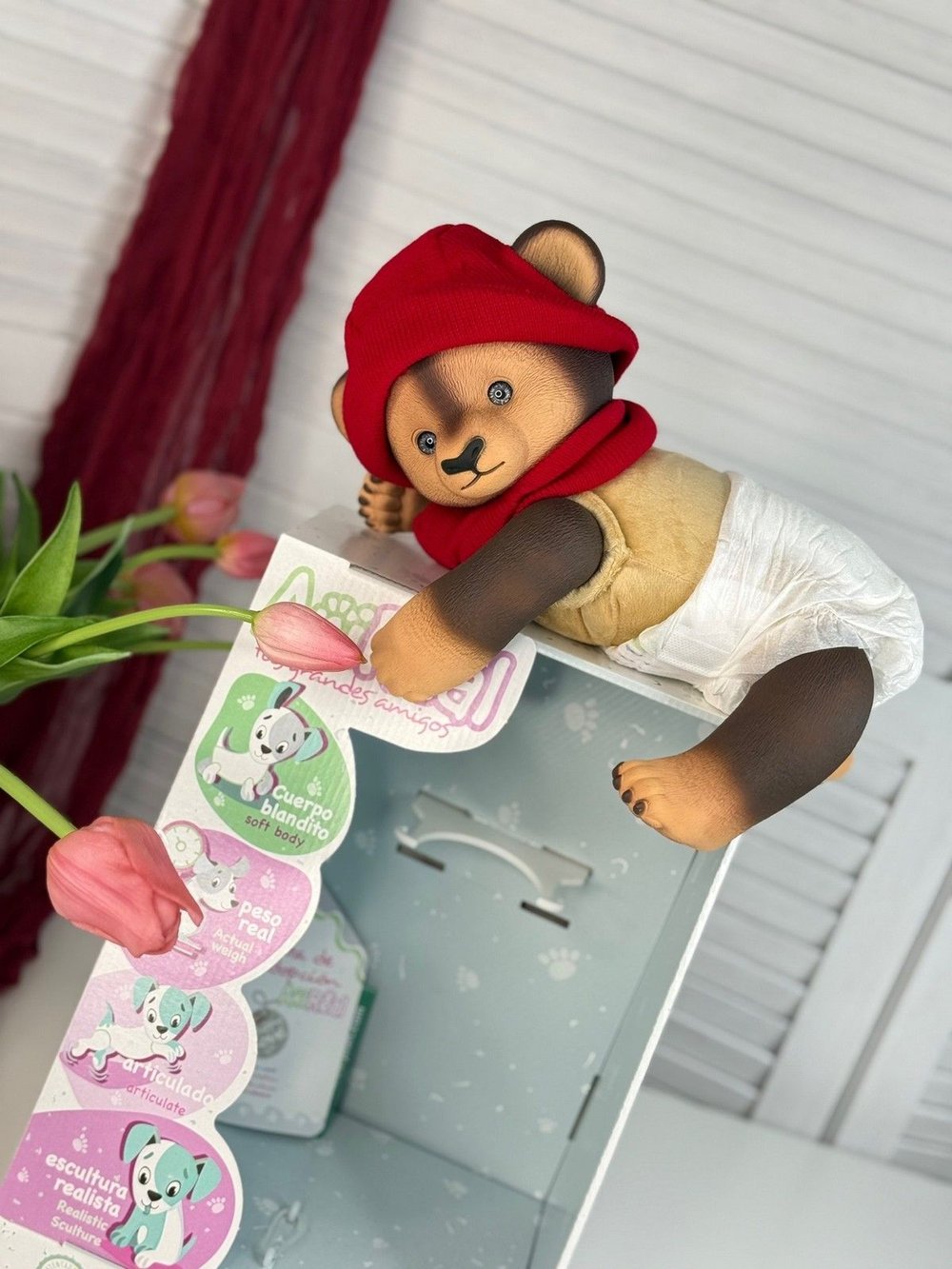 Игрушка мягконабивная 35см AniReal (60161)