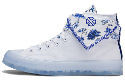 Кеды Converse Lay Zhang x Chuck 70 High Blue White Porcelain, 170624C